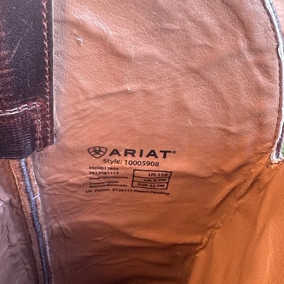 ARIAT WOMEN'S HERITAGE WESTERN BOOTS - SNIP TOE  Size 11B - Picture 5 of 6